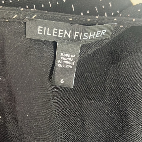 Eileen Fisher Short Sleeve Top Tencel Lyocell - Picture 10 of 11